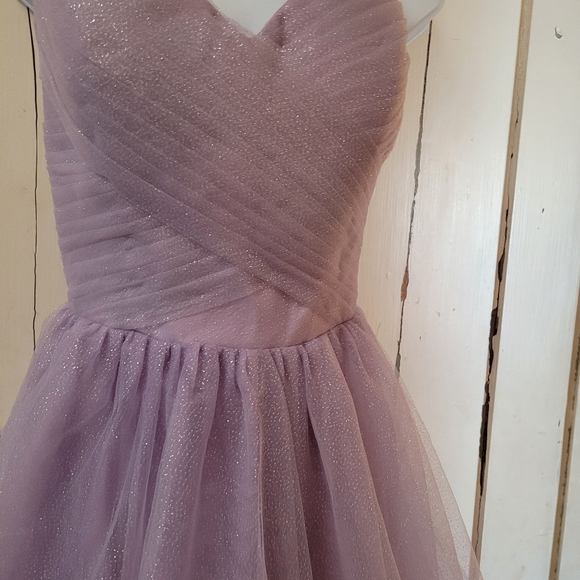 Women's 16 purple cocktail dress - Picture 4 of 5